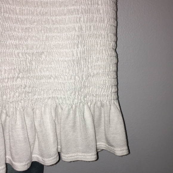 Whites smocked peplum tank top - Picture 2 of 5